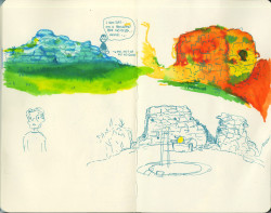 Plympton Castle sketches