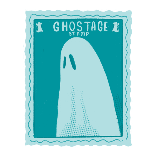 Ghostage Stamp