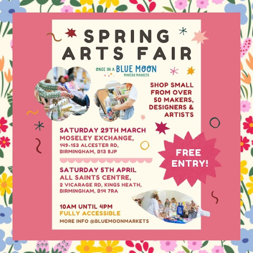 Blue Moon Spring Arts Fair 2025